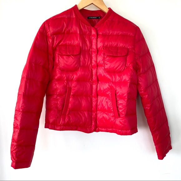 Monoprix Autre Ton Jackets & Blazers - Feather filled cropped fall puffer jacket